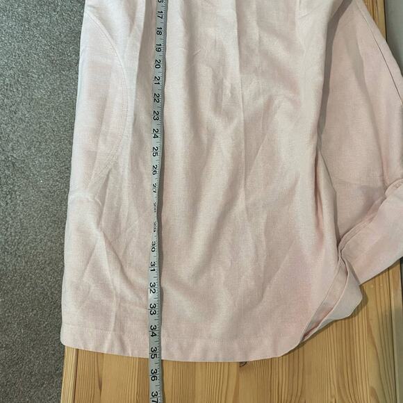 Arienti Women's Tessa Linen Blend Dress Pink US 8 UK 10 - Picture 10 of 10